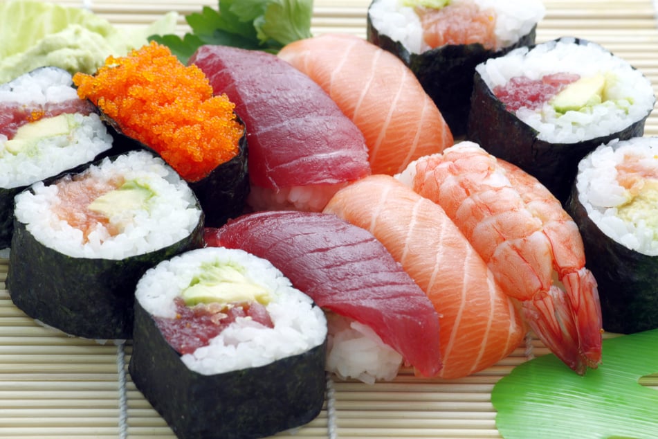 Variety of Sushi